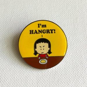 Brand New Angry Little Girls "I'm Hangry" Enamel Pin